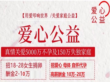 万载捐卵助孕生子 爱心志愿者招募